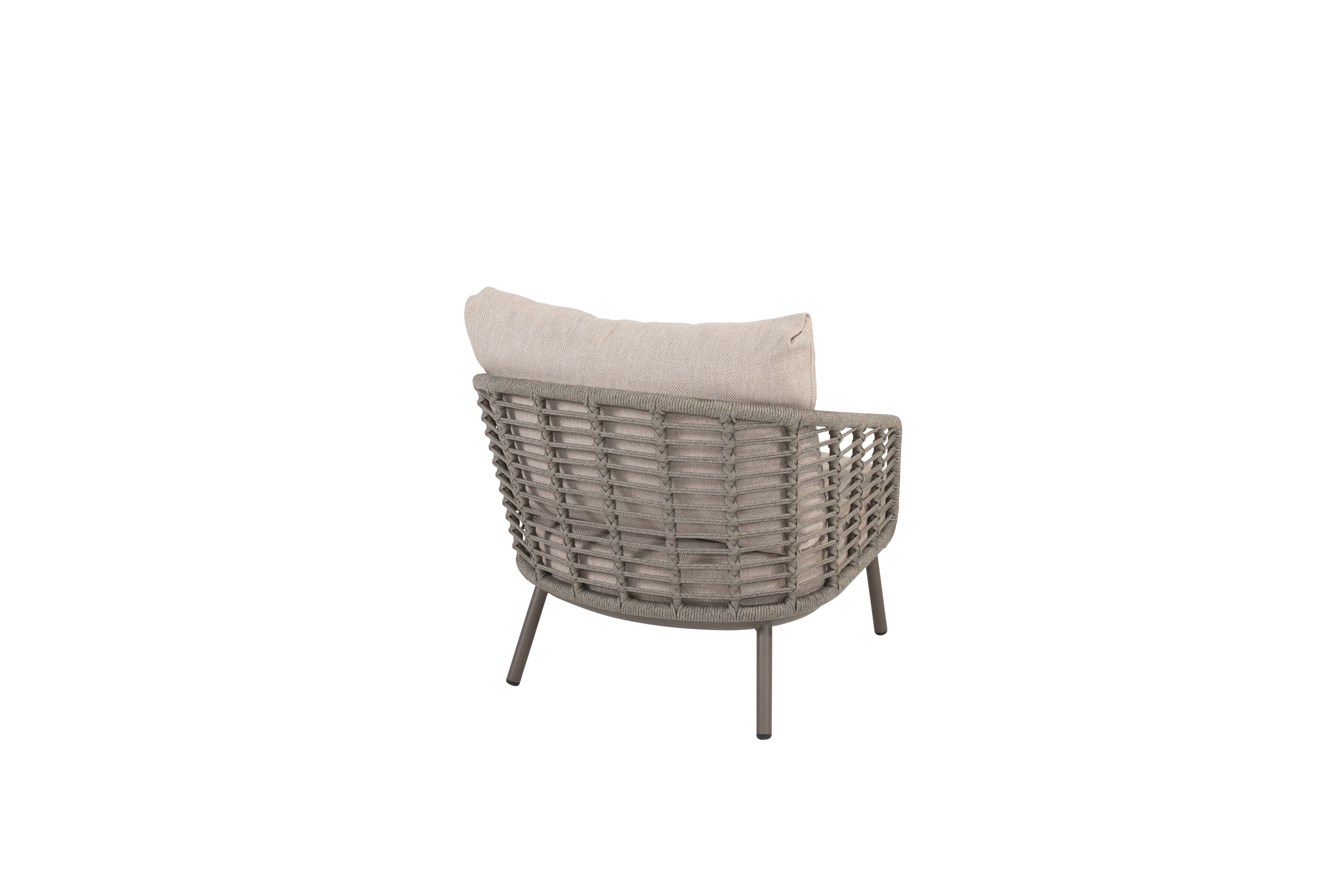 Taste Puglia Living Chair W/cushions - Latte